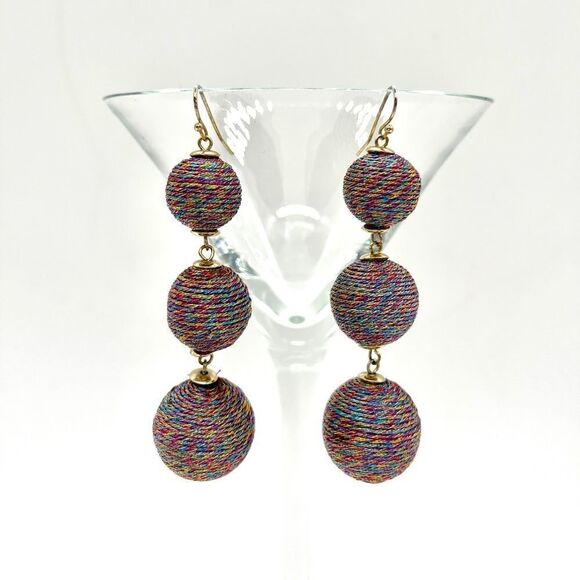 Jewelry - Dangle 3 Ball Earrings